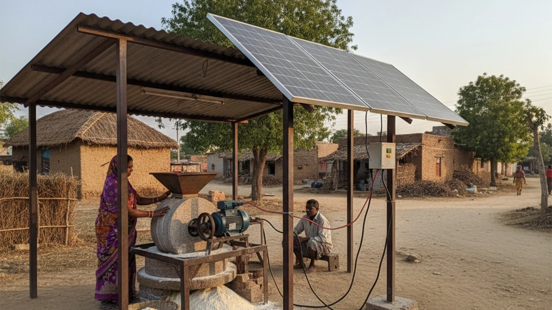 Solar Flour Mill